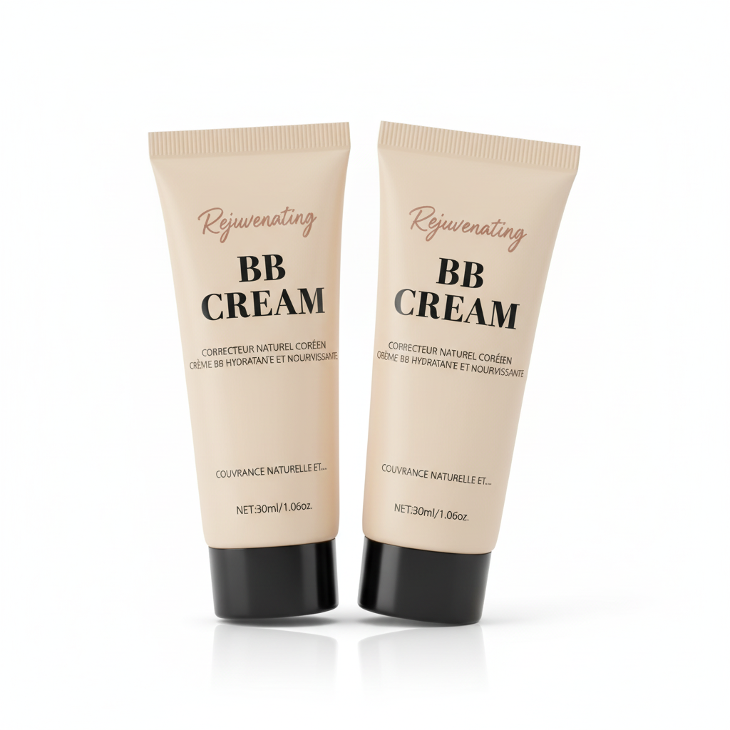 Natural Concealer BB Cream, moisturizing and nourishing, Korean natural translucent primer, long-lasting for all skin types